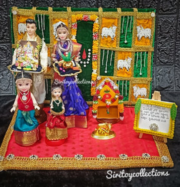 Personalized Gruhapravesham and House warming Doll Set image 2